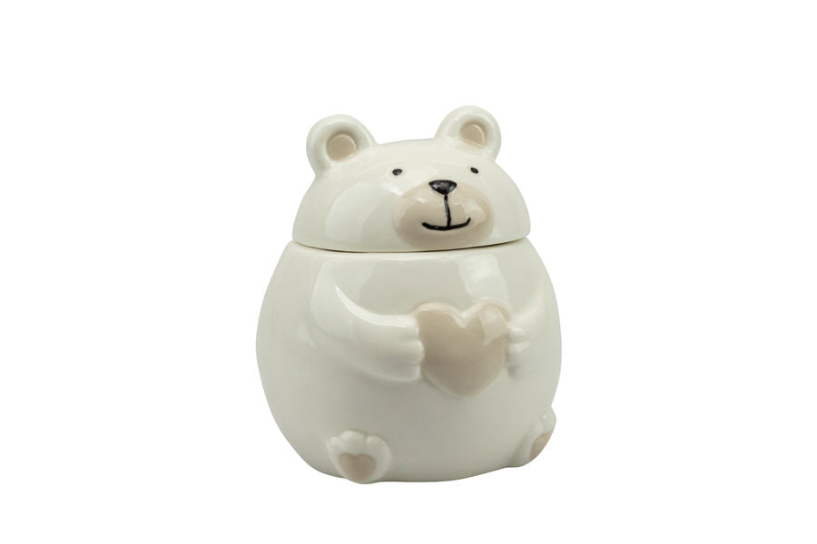 Orso con candela profumata Porcellana Harmony