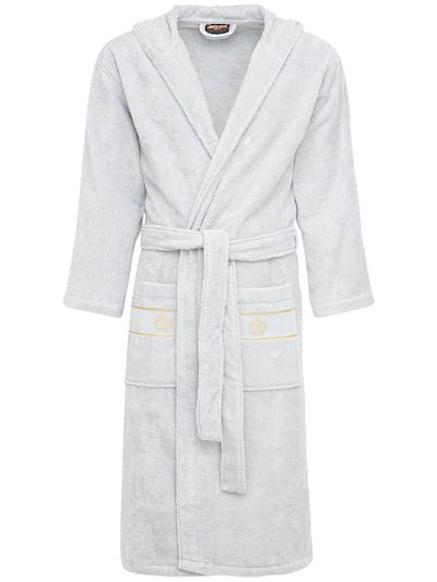 Accappatoio Roberto Cavalli Gold New Cappuccio S/M Spugna di Cotone