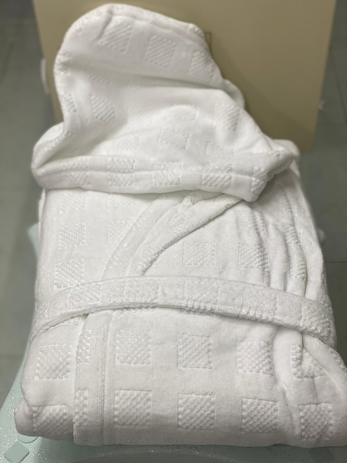 Accappatoio Mirabello Carrara Mumok XXL/XXXL Spugna di Cotone