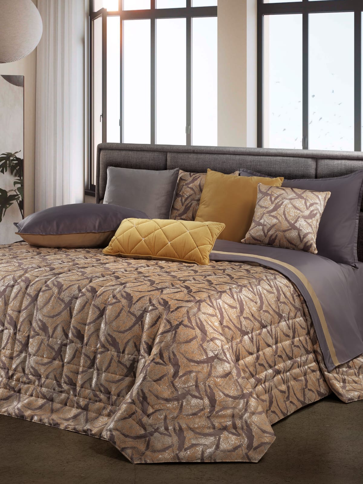 Trapunta David Dublino Matrimoniale Jacquard