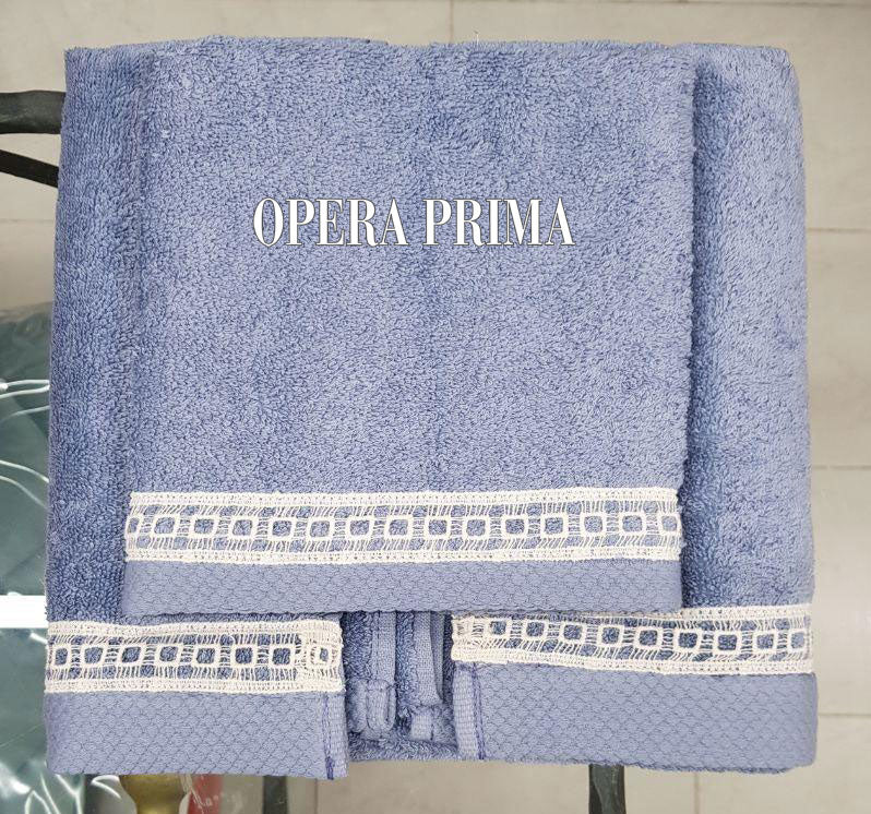 Set Asciugamani Opera Prima Marte  Spugna di Cotone