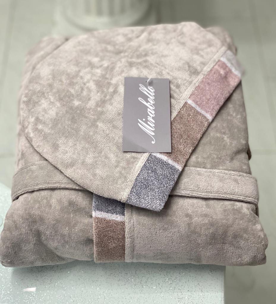 Accappatoio Mirabello Carrara Cortina L/XL Spugna di Cotone