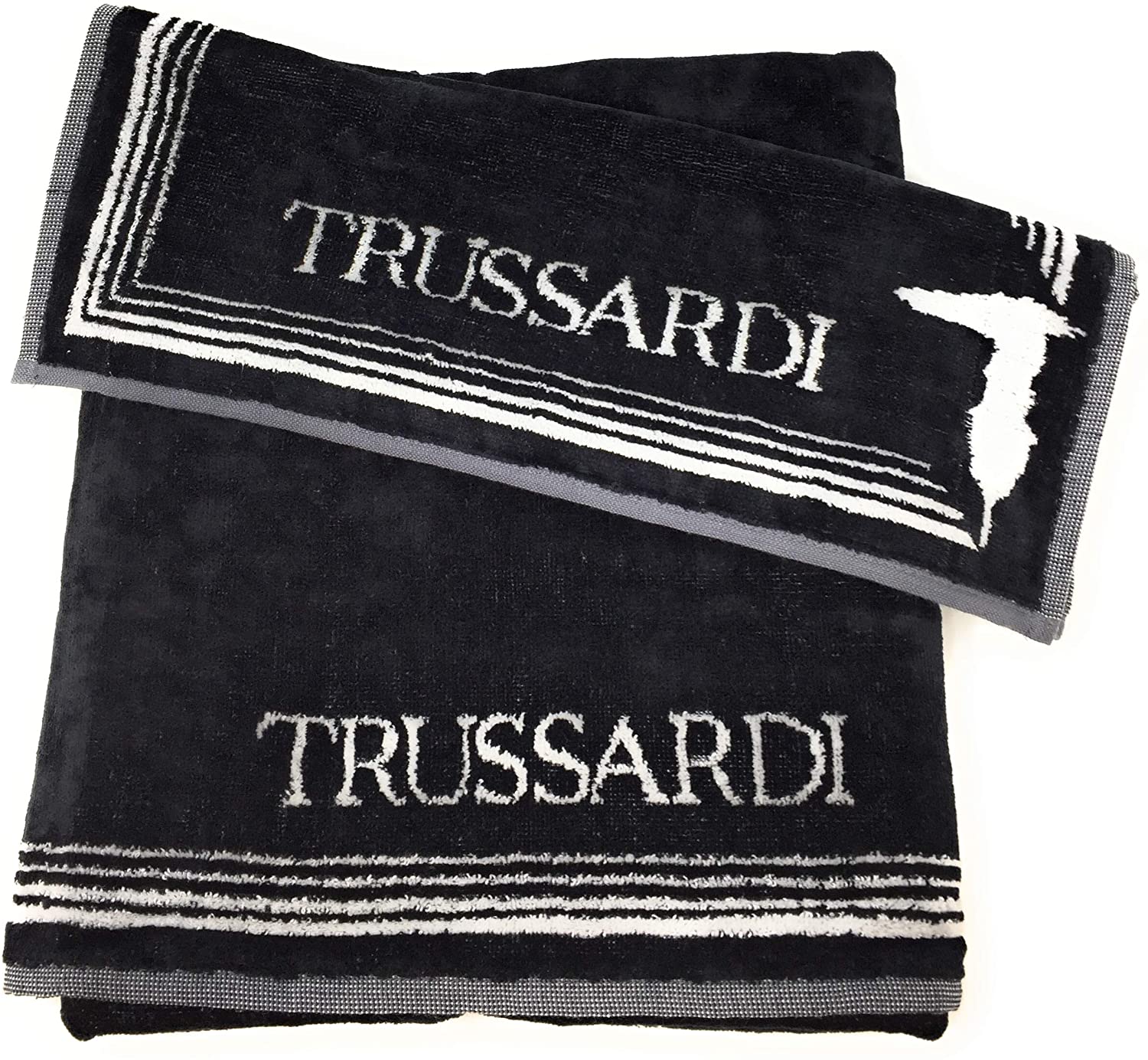 Telo Bagno Trussardi Frame 95x150 cm Spugna di Cotone