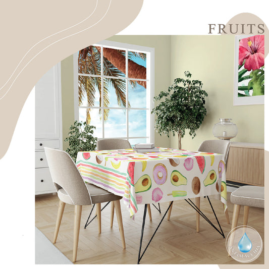 Tovaglia da Tavola Antica Tessitura Italiana Fruits X6 Poliestere