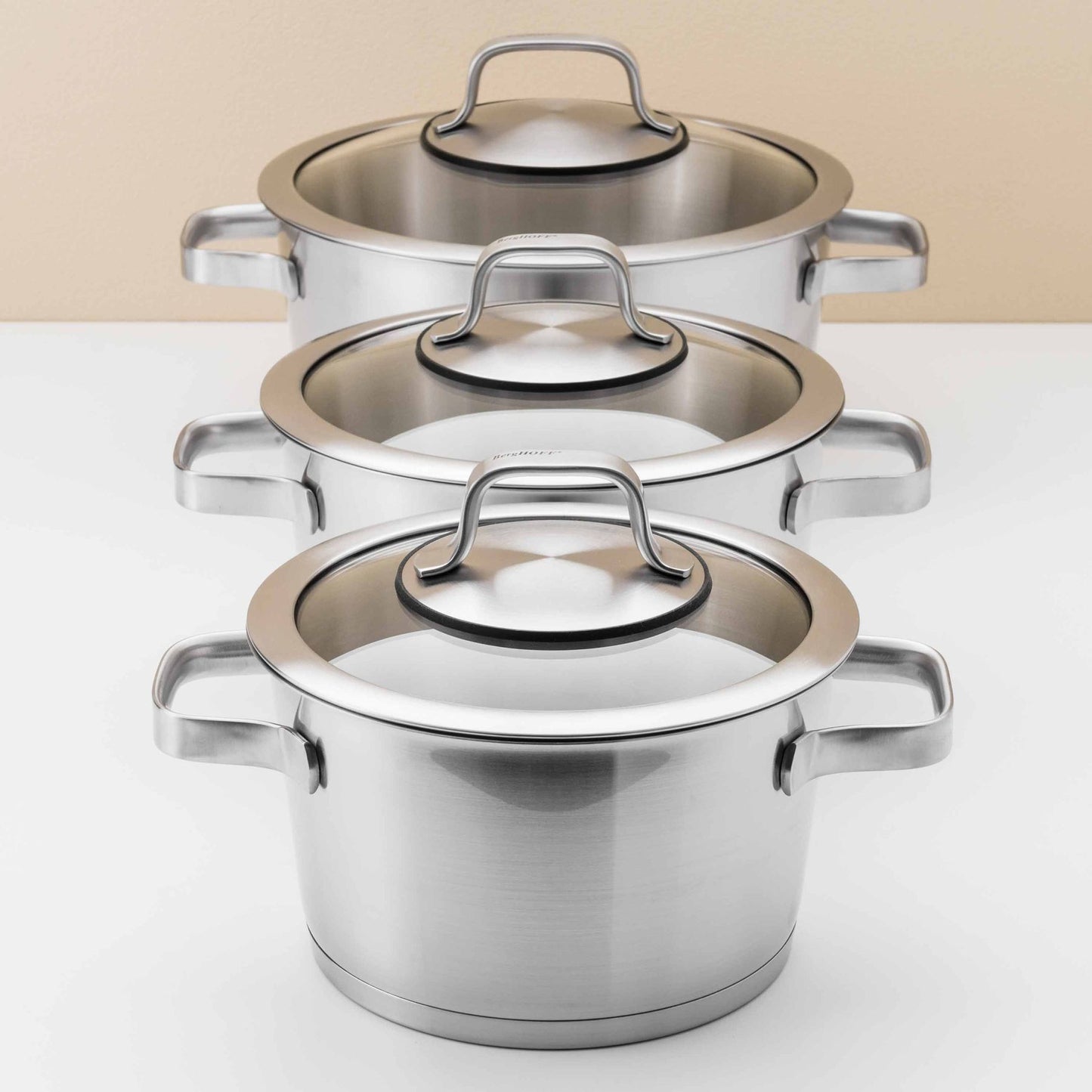 Batteria di pentole Berghoff Manhattan  Acciaio