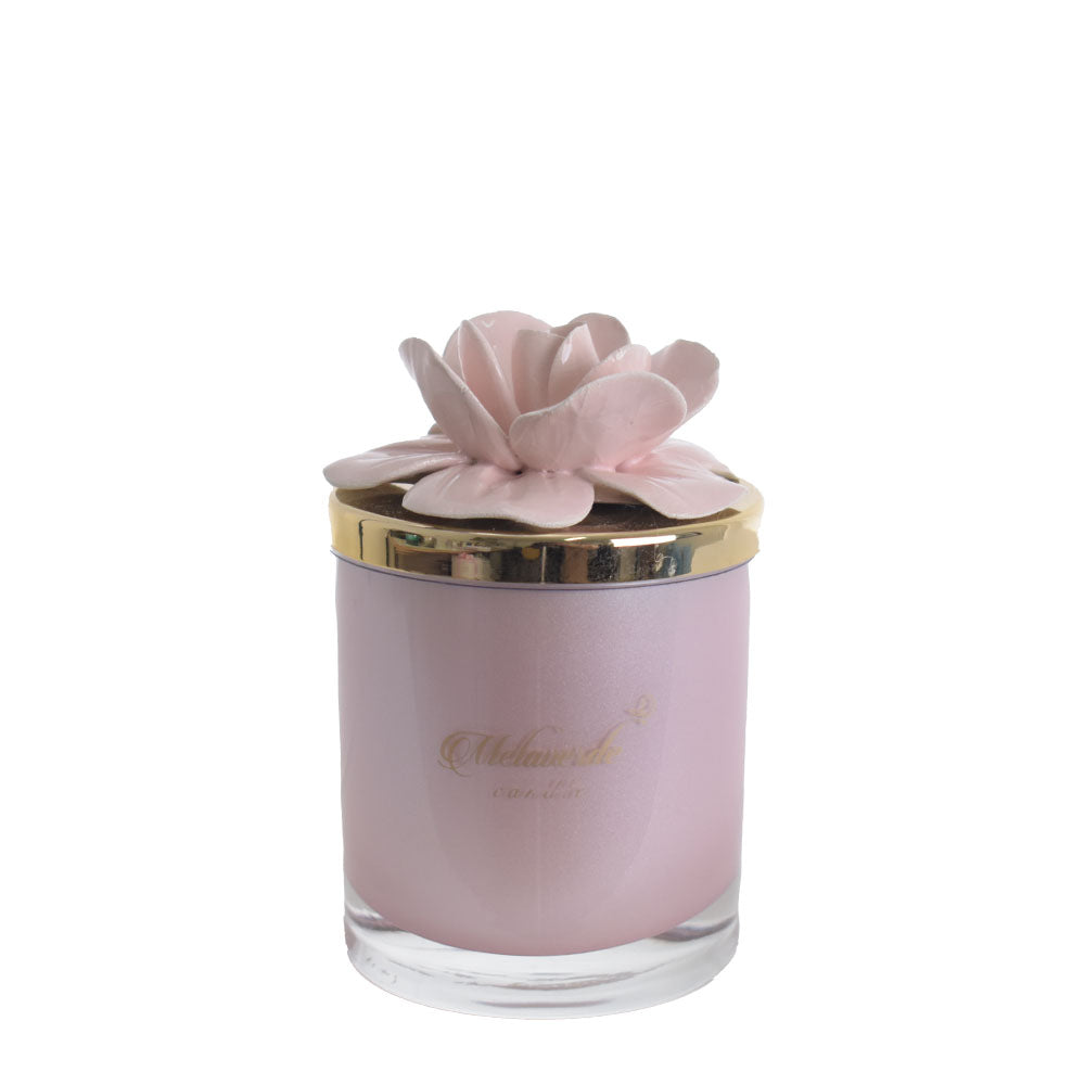 Candela Piccola Melaverde con Tappo Fiore