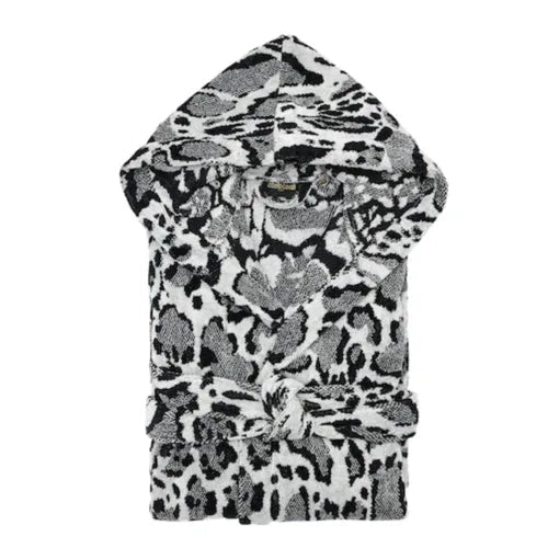 Accappatoio Linx XXL Roberto Cavalli Nero Cotone - The King Luxury