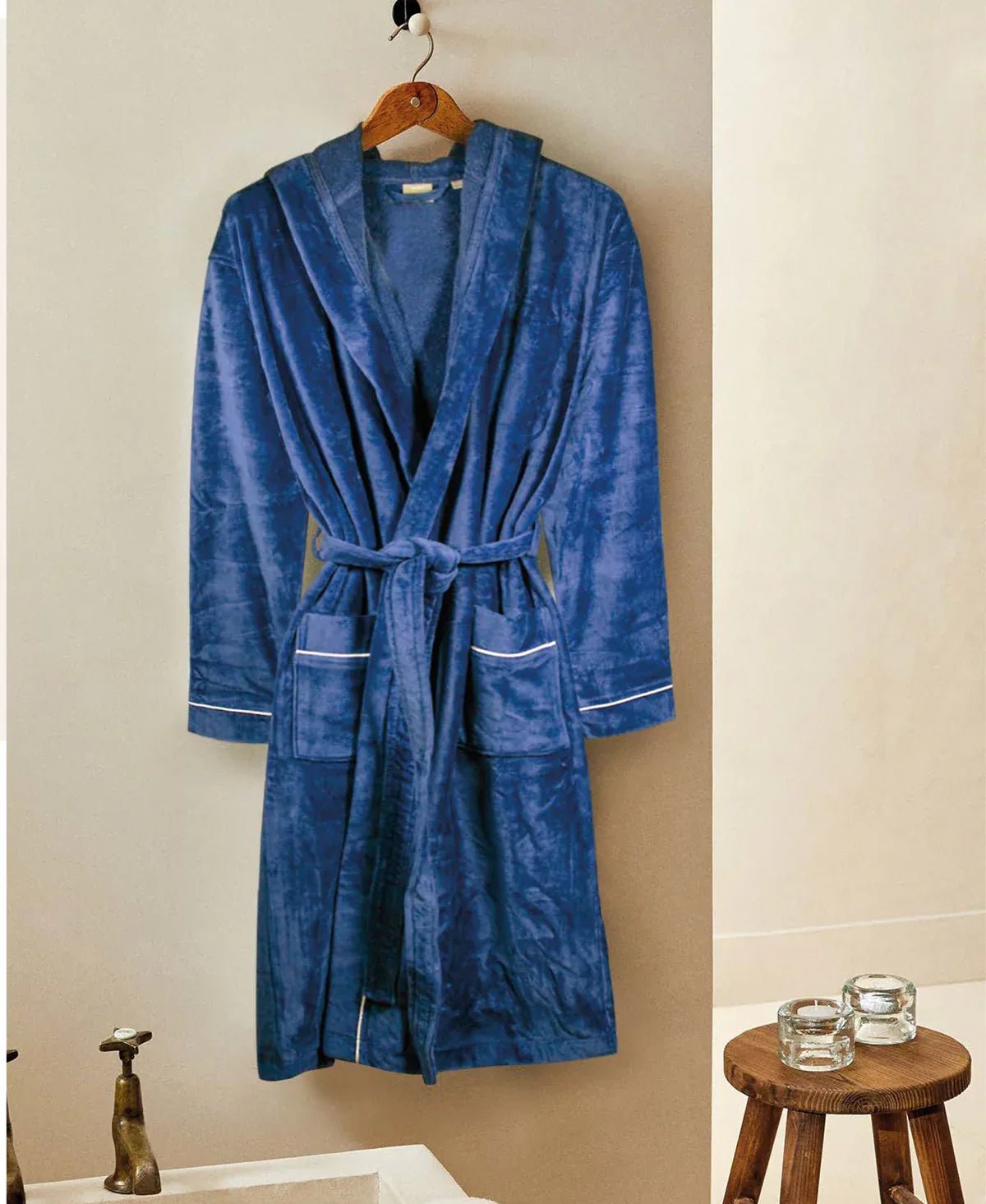 Accappatoio Queen Maestri Cotonieri in Spugna di Cotone - The King Luxury