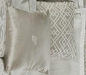 Cuscino Arredo Jacquard 40x40 David River con Cristalli - The King Luxury