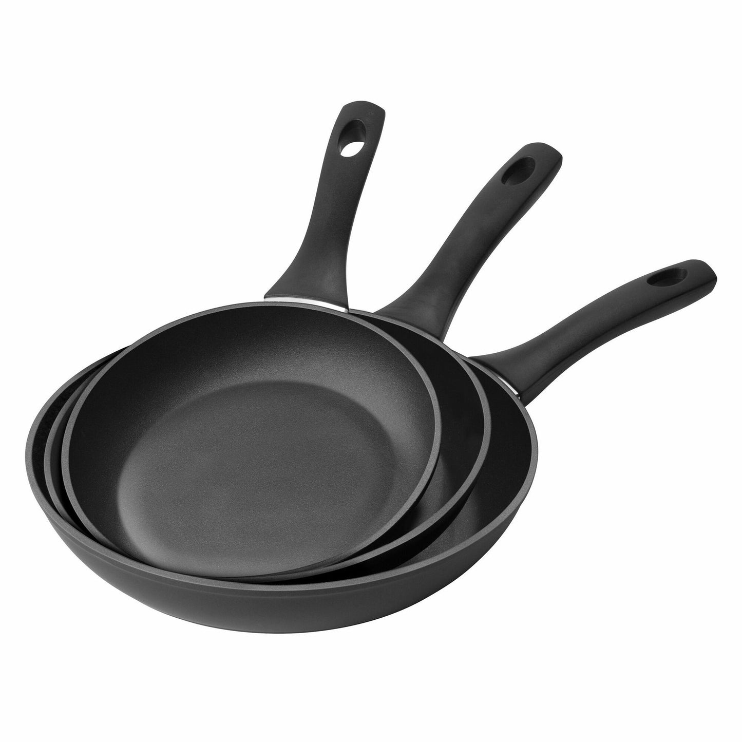 Set 3 Padelle Berghoff Essential  Alluminio forgiato
