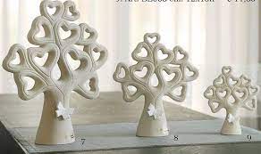 Bomboniera Melaverde Albero Piccolo Gres con Farfalla  Ceramica