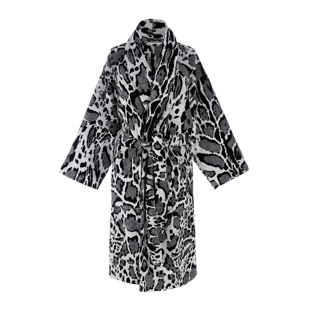 Accappatoio Roberto Cavalli Linx Cappuccio XXL Spugna di Cotone