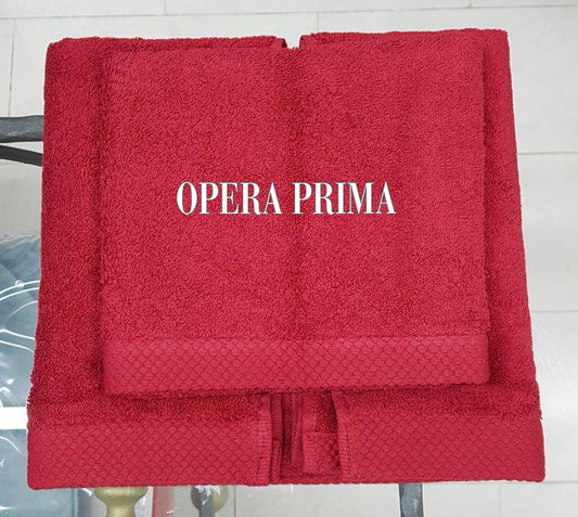 Set Asciugamani Opera Prima Venere  Spugna di Cotone