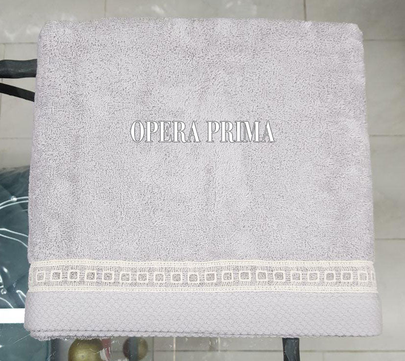 Set Asciugamani Opera Prima Marte  Spugna di Cotone