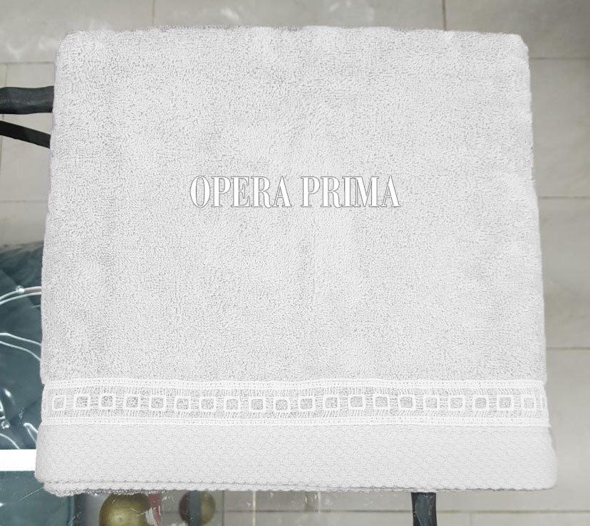 Set Asciugamani Opera Prima Marte  Spugna di Cotone