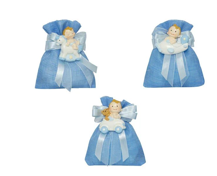 Magneti bimbo con automezzi Resina Nascita Bimbo Harmony - The King Luxury