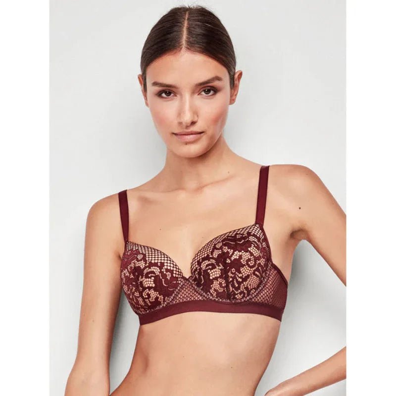 Reggiseno Gisela Burdeos - The King Luxury