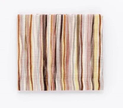 Runner Reevèr Madagascar Rigato 50x150 cm Cotone Fiammato - The King Luxury