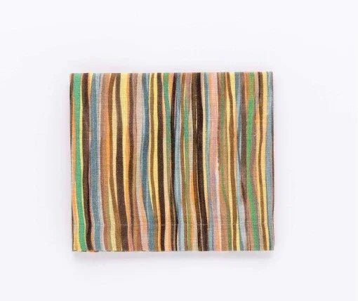 Runner Reevèr Madagascar Rigato 50x150 cm Cotone Fiammato - The King Luxury