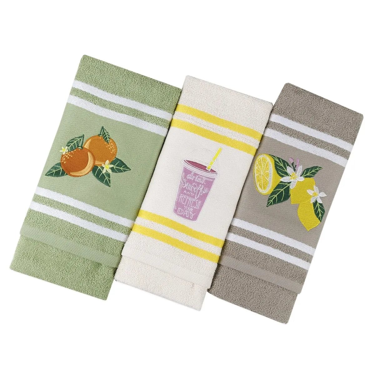 Strofinacci Maestri Cotonieri Agrumi 50x70 cm Cotone - The King Luxury
