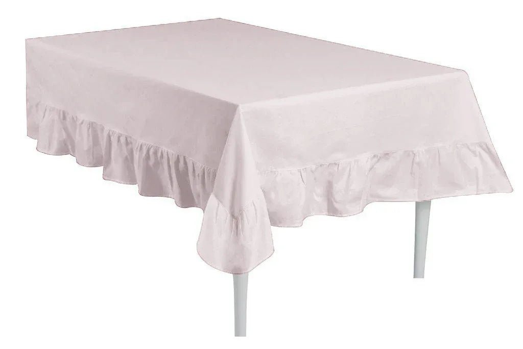 Tovaglia da Tavola Preziosa Panama Tinta Unita X12 Cotone - The King Luxury