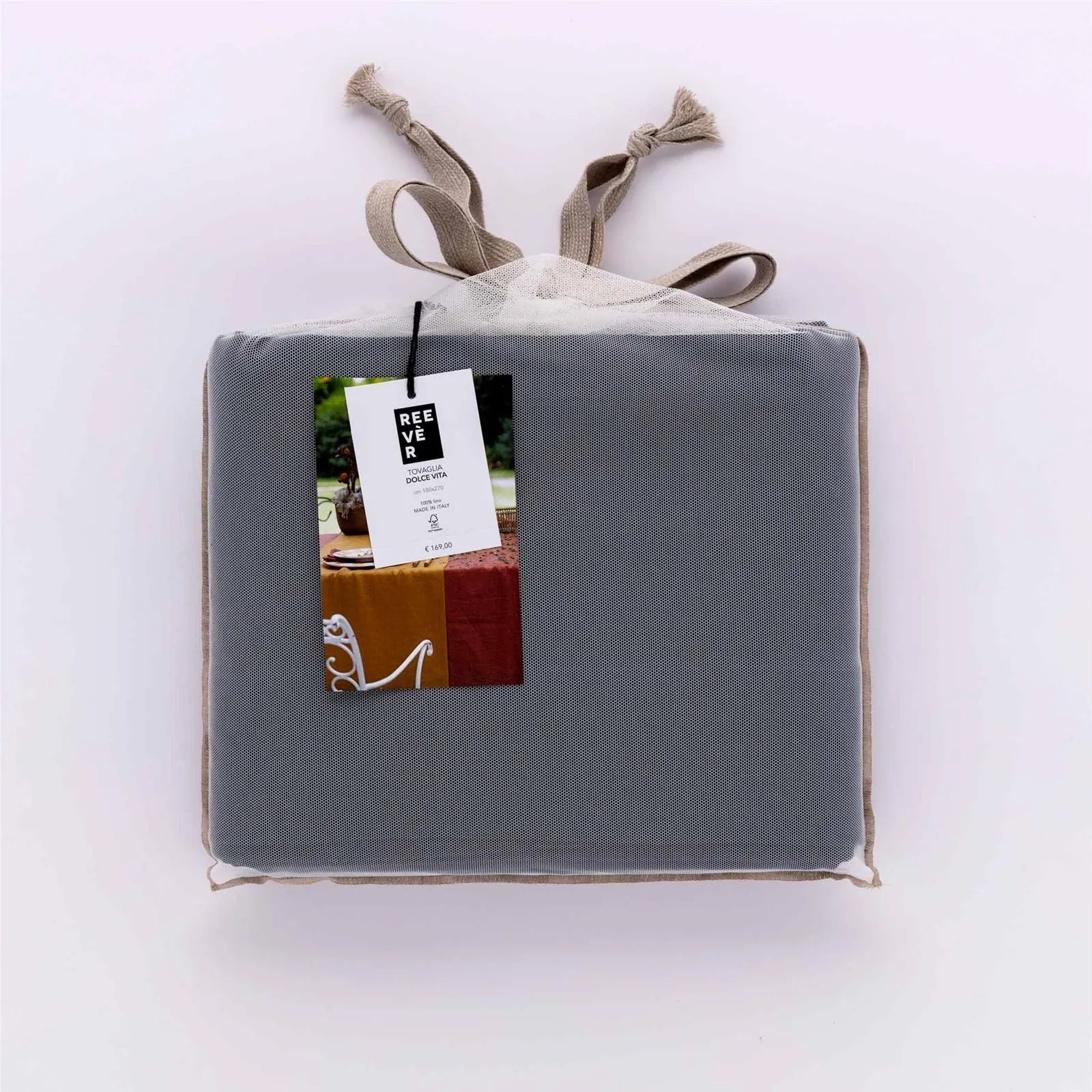 Tovaglia da Tavola Reevèr Dolce Vita X12 Lino - The King Luxury