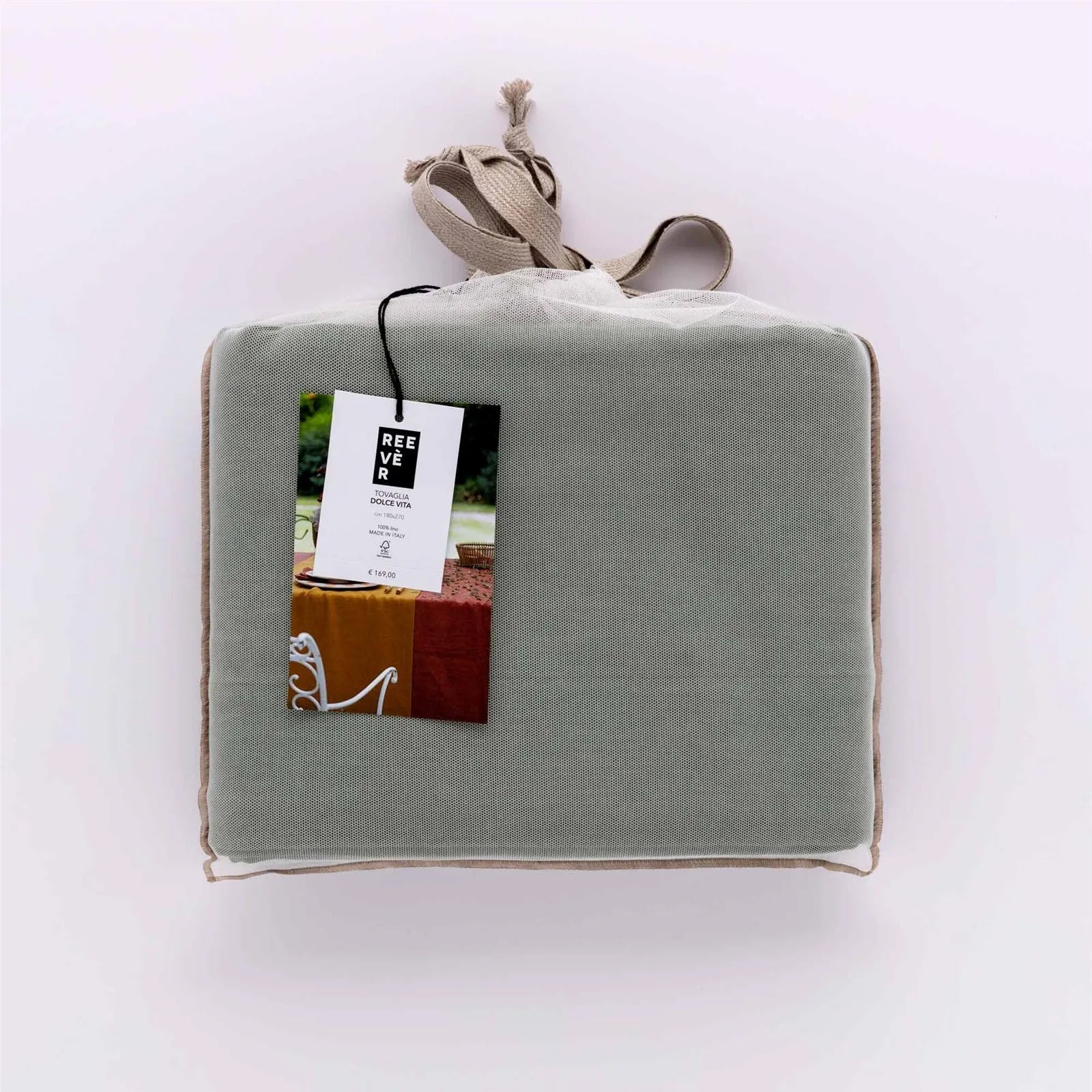 Tovaglia da Tavola Reevèr Dolce Vita X12 Lino - The King Luxury