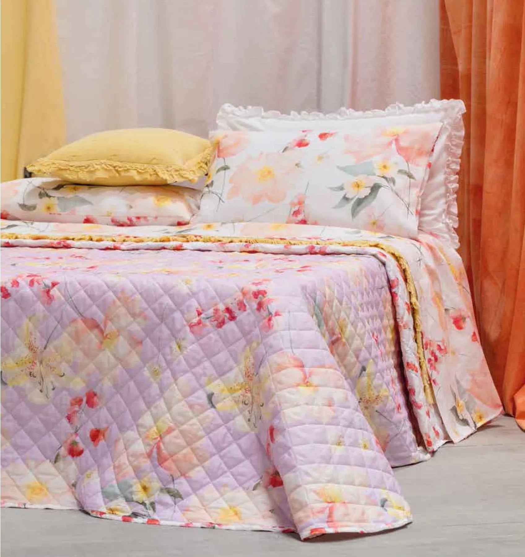 Trapuntino Riviera Grazia 1 Piazza e 1/2 Cotone - The King Luxury