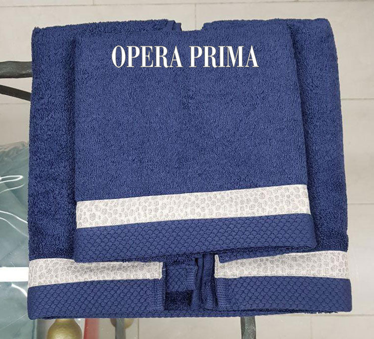 Set Asciugamani Opera Prima Mercurio  Spugna di Cotone
