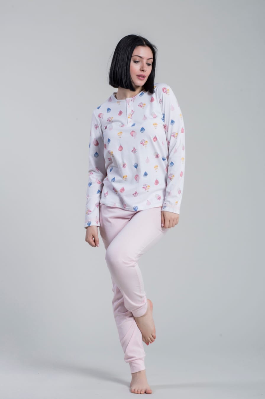 Pigiama Donna Milk And Honey Ballon S Cotone