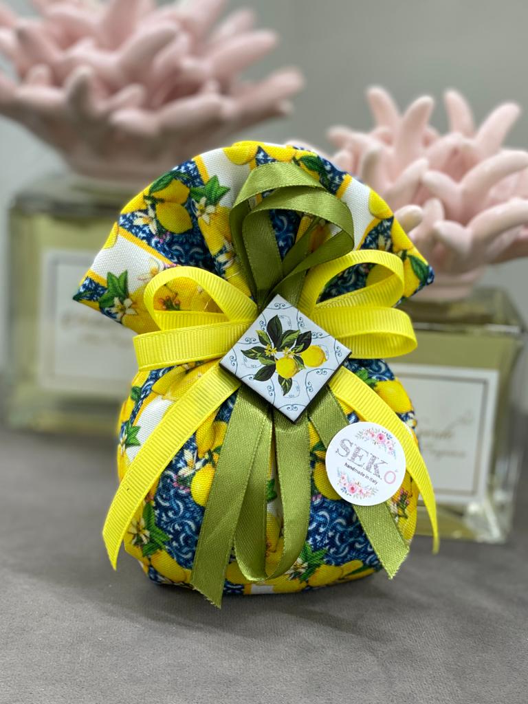 Sacchetto Sekò Costiera Pinzato Grande con Limoni