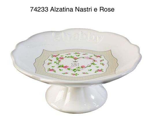 Alzatina Sherwood Nastri e Rose