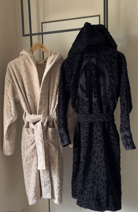 Accappatoio Roberto Cavalli Jaguar XXL Spugna di Cotone