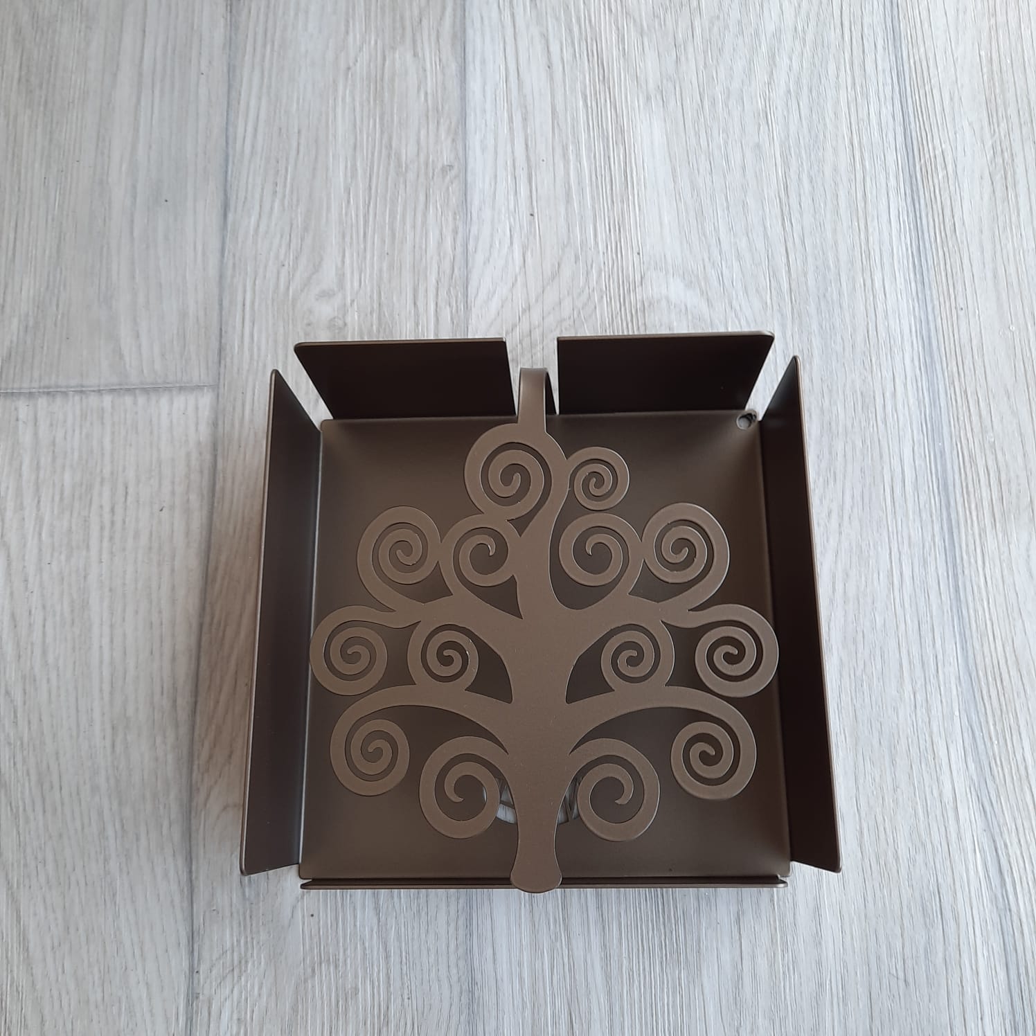 Porta Tovaglioli Arti & Mestieri Albero della vita  Ferro