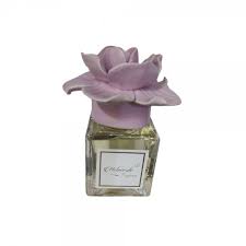 Profumatore Melaverde Quadro con Fiore 100 ML  Vetro