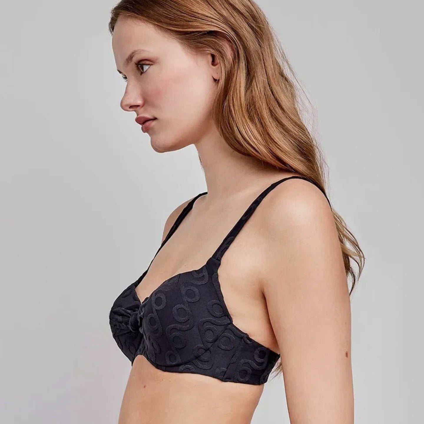 Bikini Gisela 2/30188BT con Ferretto e Slip Alto - The King Luxury