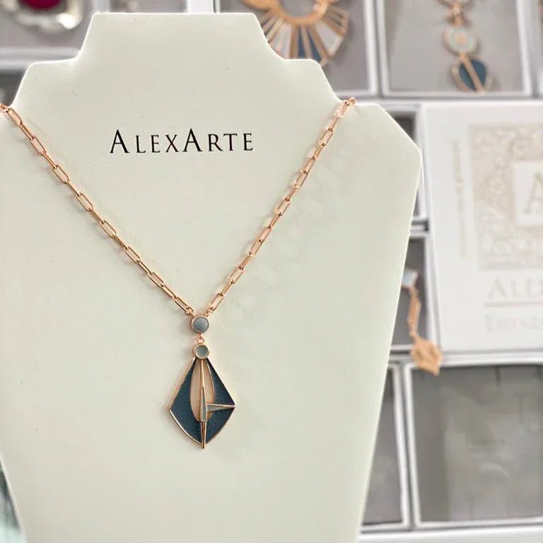 Collana Orbital Aurora Alexarte Artigianale e Anallergica - The King Luxury