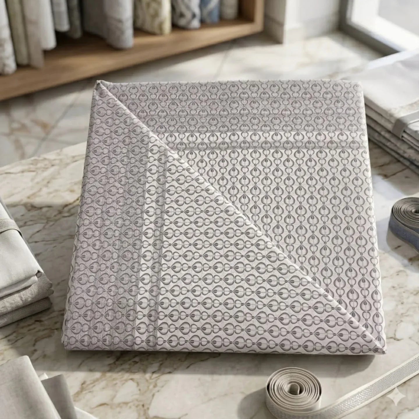 Completo Lenzuola Matrimoniale Antica Tessitura Italiana Pomo in Puro Cotone - The King Luxury