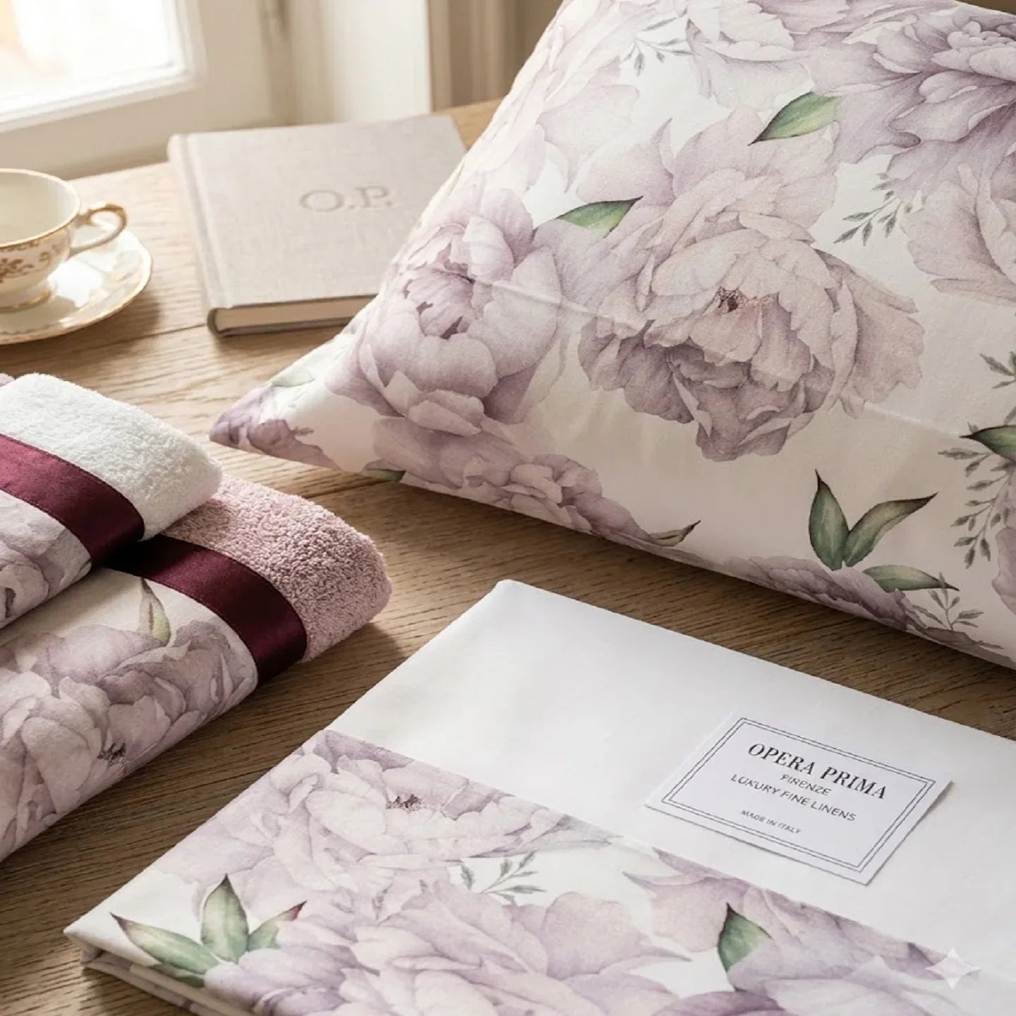 Coordinato Opera Prima Tribeca Matrimoniale + Completo Lenzuola Cotone - The King Luxury