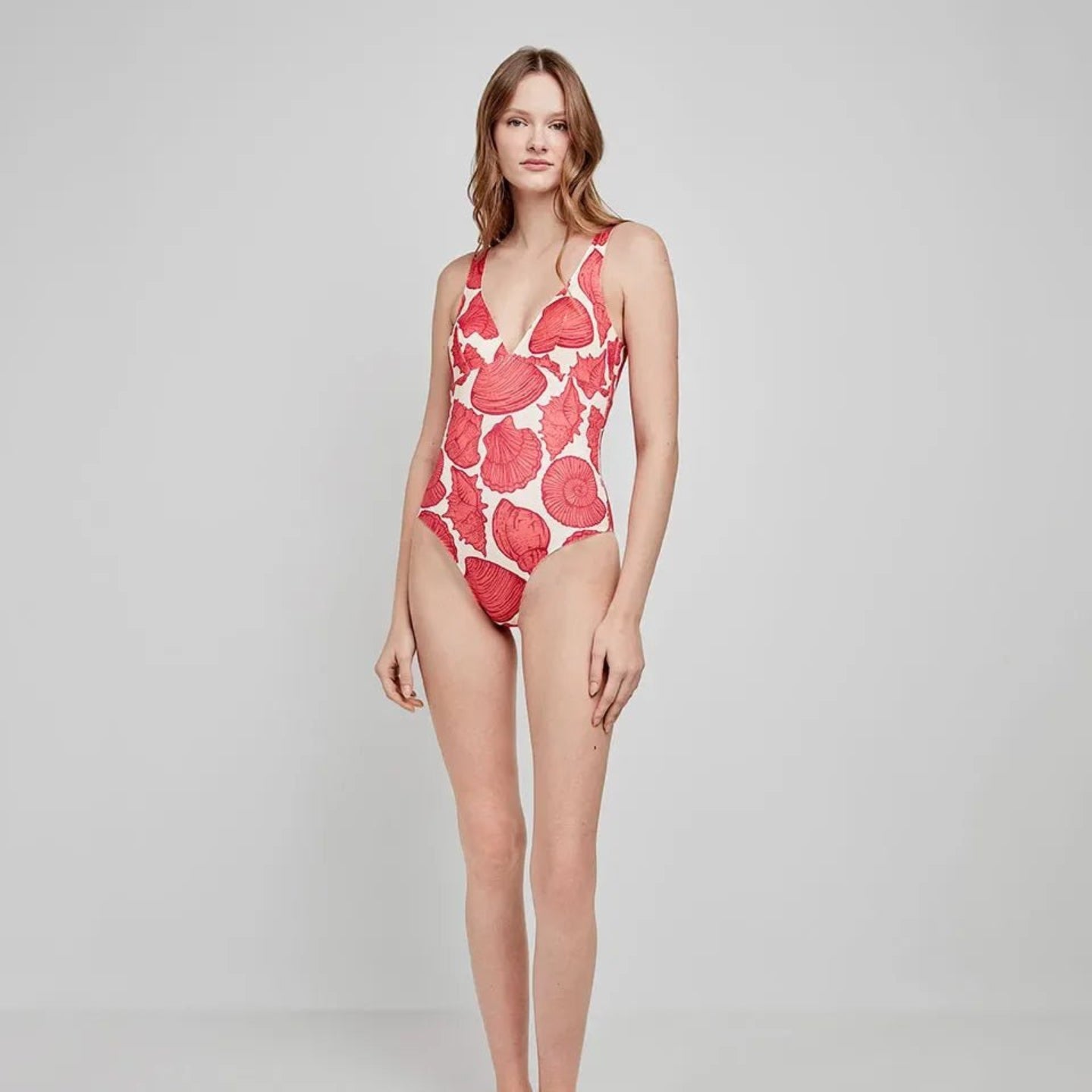 Costume Intero Gisela 2/30180U con Stampa Coralli - The King Luxury