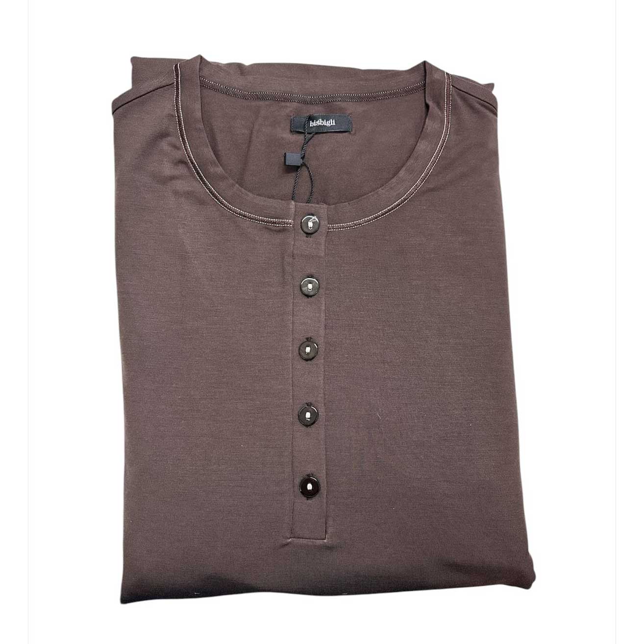 Pigiama Donna Autunno/Inverno Bisbigli BQ203627 – Serafino in Jersey Modal Manica e Pantalone Lungo - The King Luxury