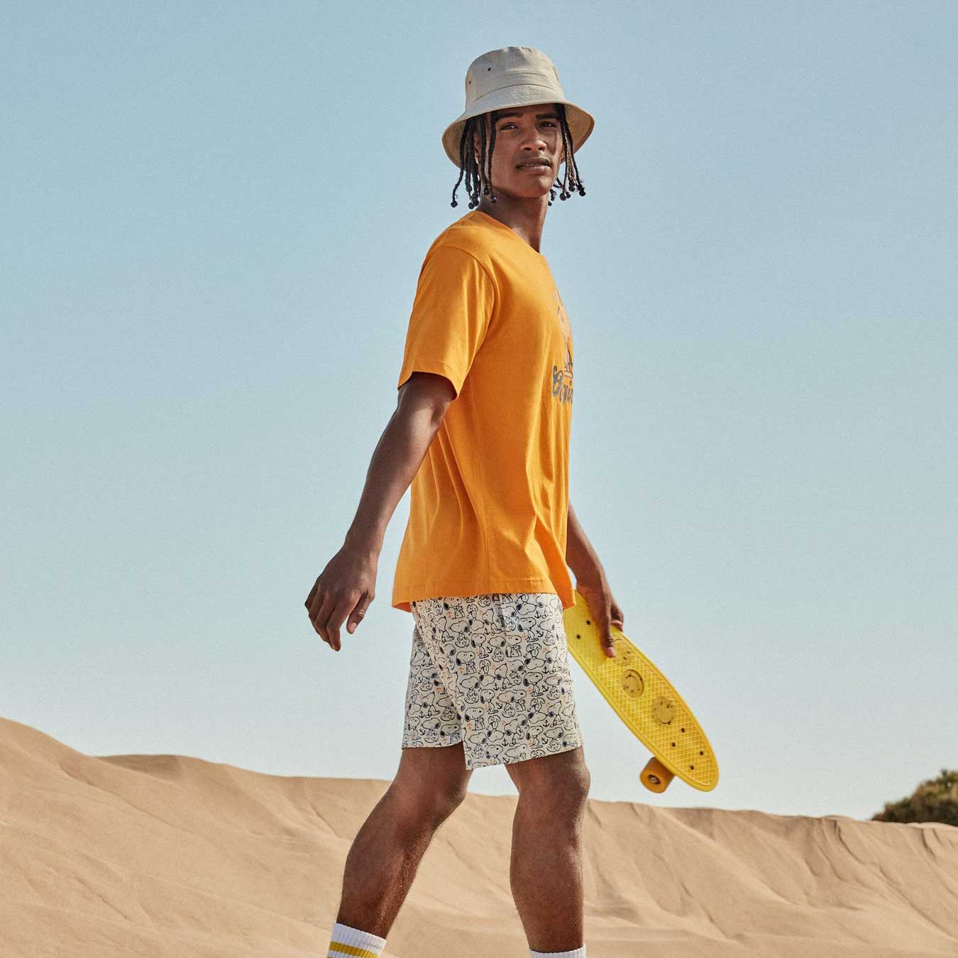 Pigiama Primavera/Estate Uomo Gisela Amarillo - The King Luxury