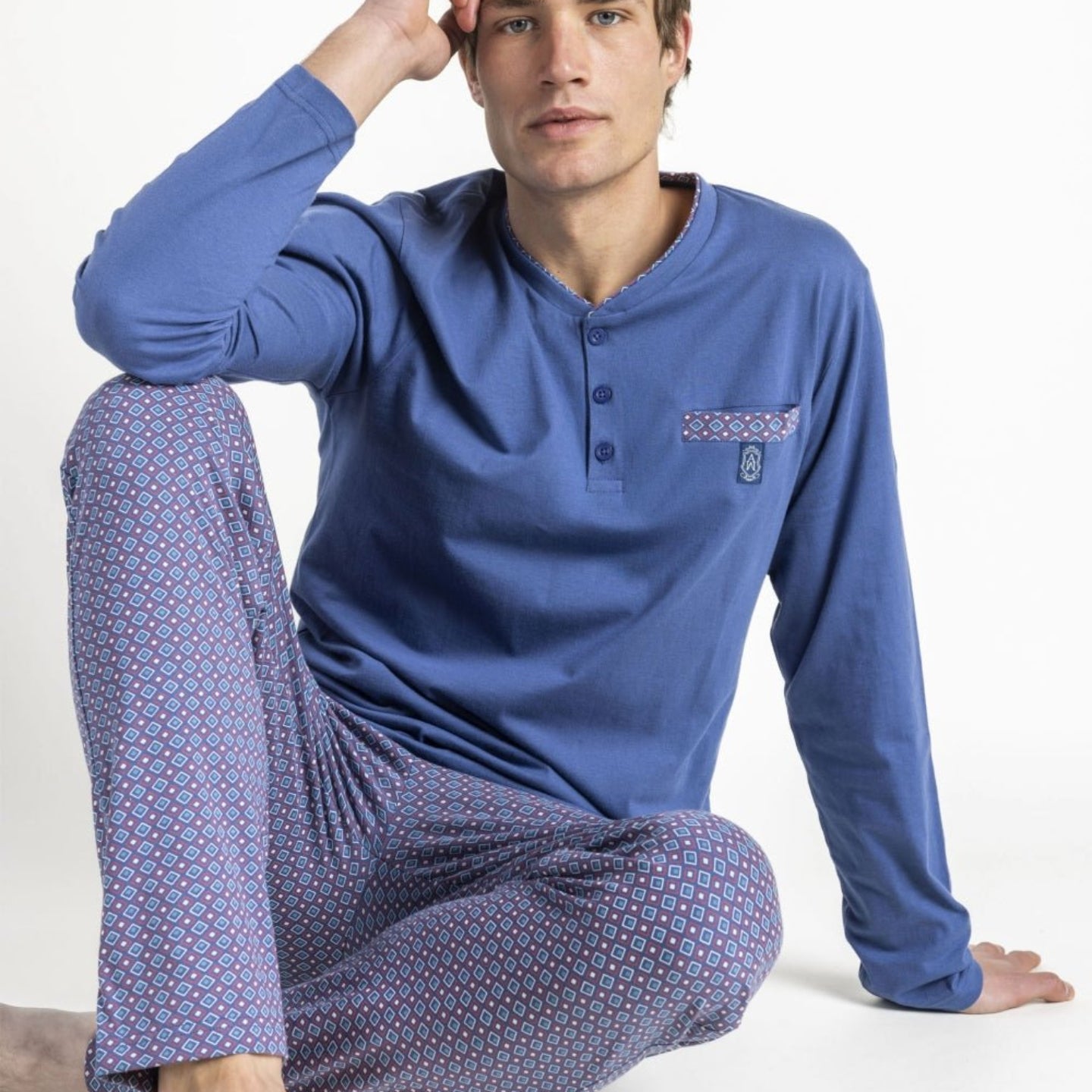 Pigiama Uomo Primavera/Estate Admas 64758 XXL - The King Luxury
