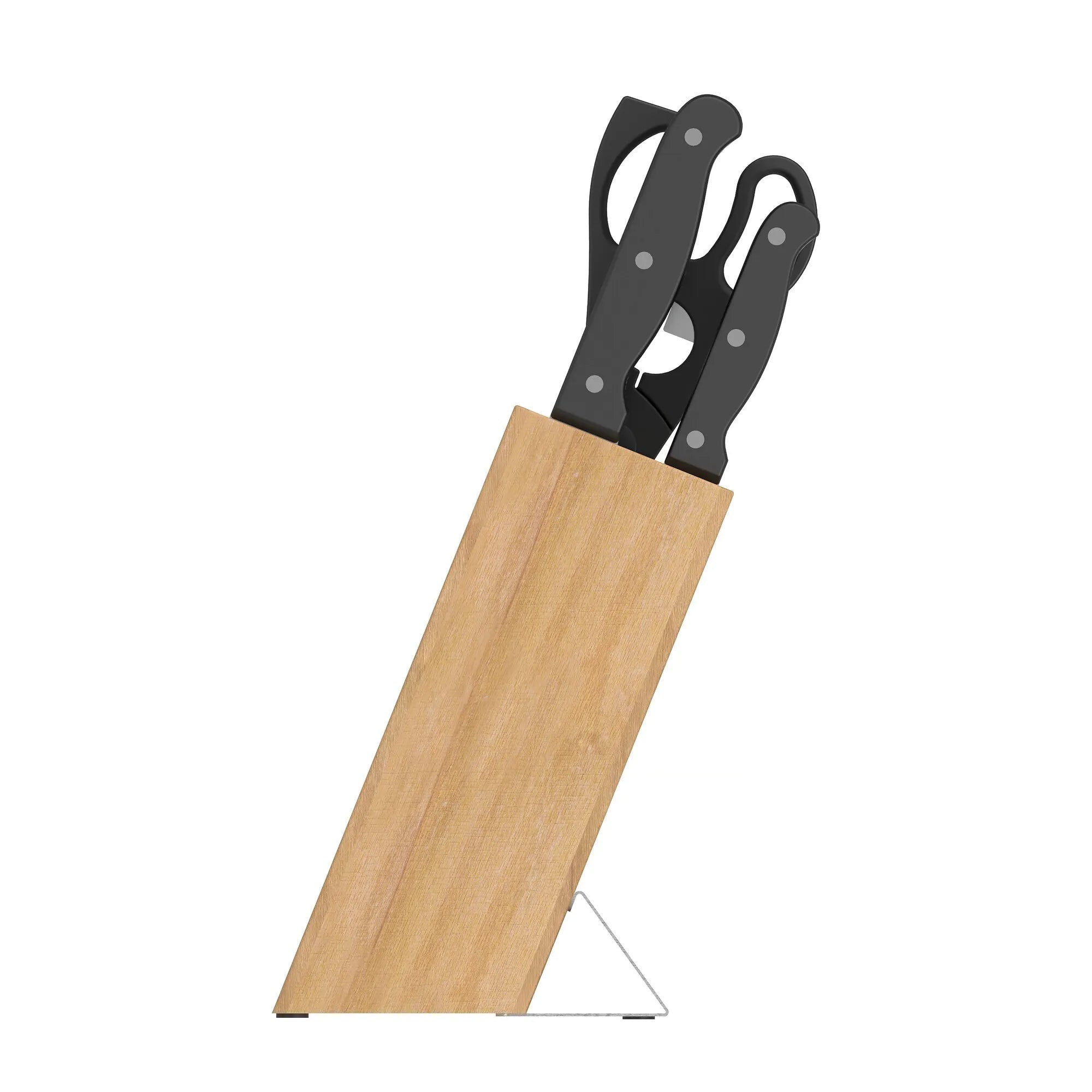 Set Coltelli con Ceppo 7 Pezzi in Acciaio – Berghoff 1315152 Pica - The King Luxury