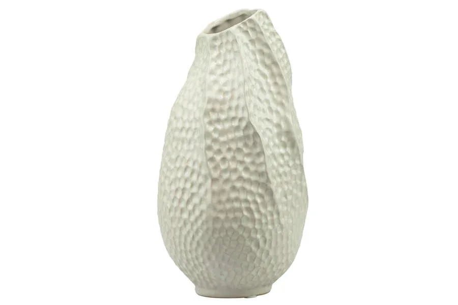 Vaso porcellana bianco Harmony S2532P Porcellana - The King Luxury