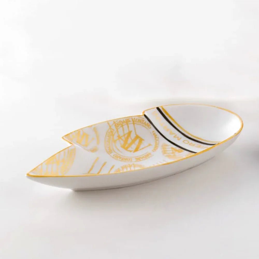 Vassoio piccolo chicco riso Alviero Martini Caroline Limoges - The King Luxury